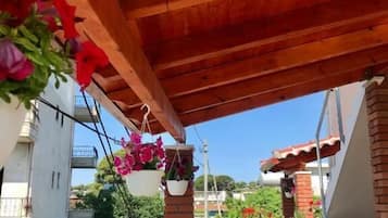 Doppia Junior, 1 camera da letto, balcone, vista città | Balcone