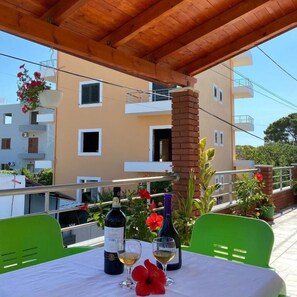 Family Suite, 1 Bedroom, Balcony, City View | Balcony