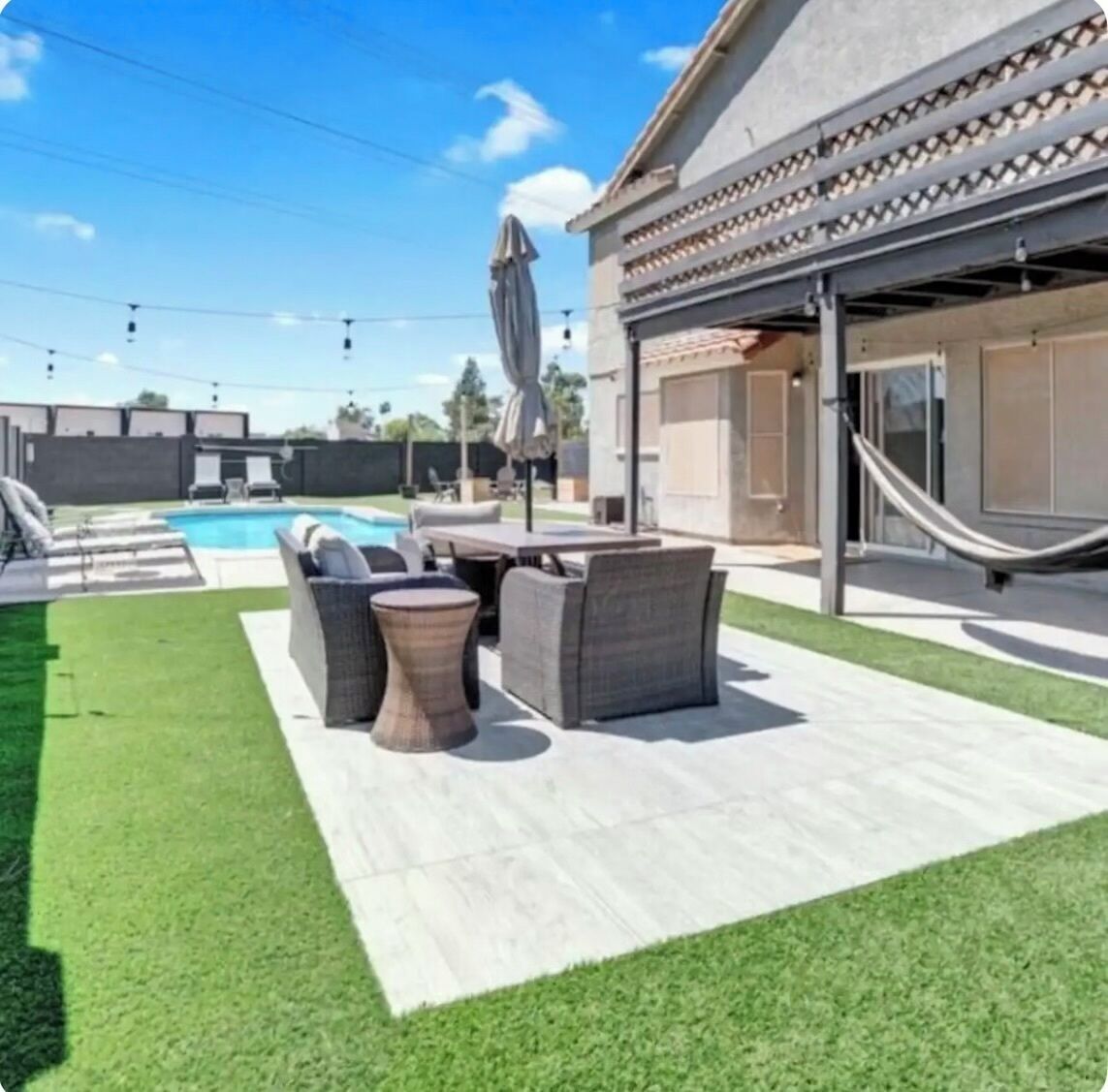 Spacious Family Friendly Home w/Huge Private Backyard + Pool