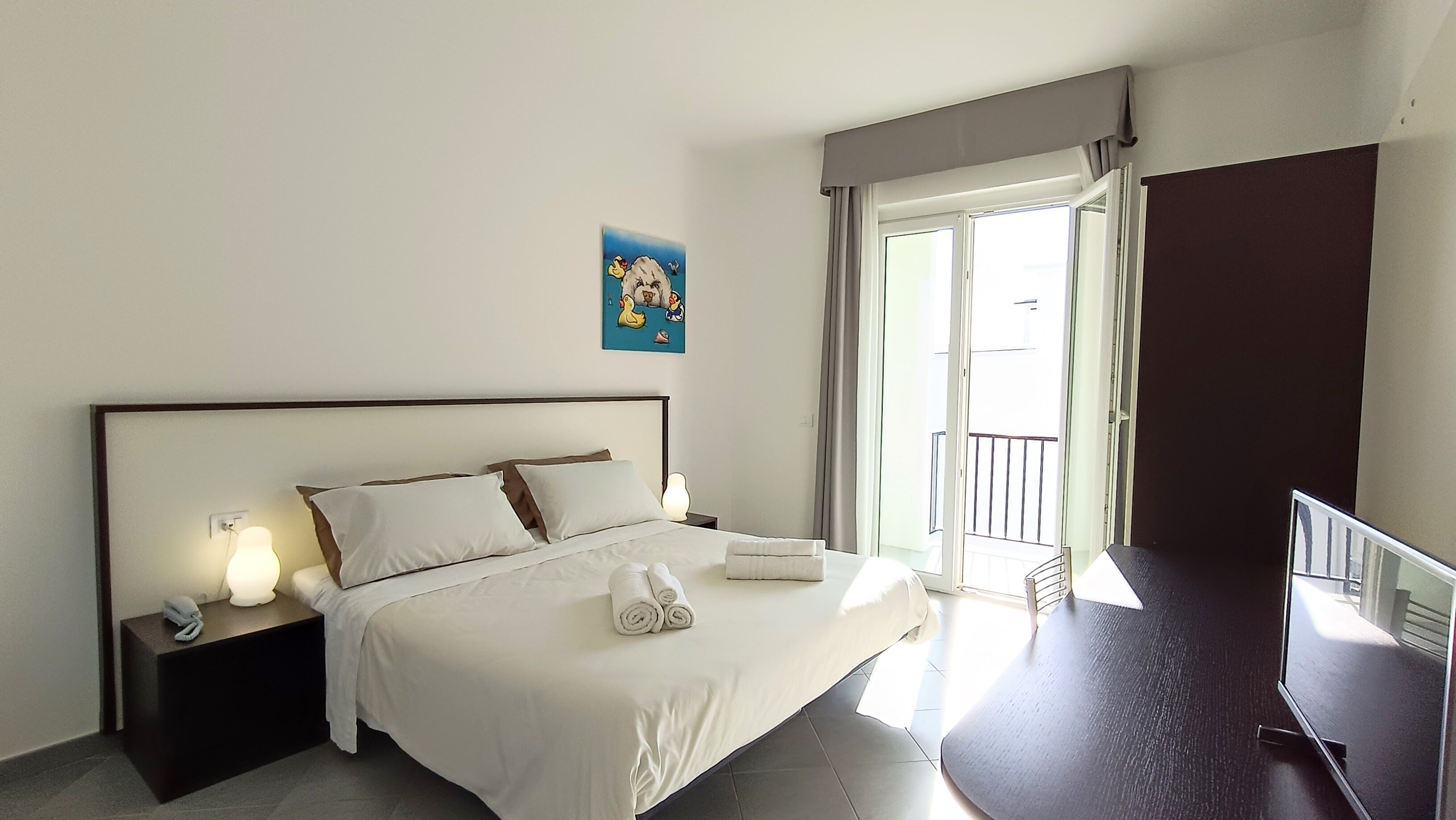 ห้องซูพีเรียดับเบิลหรือทวิน, วิวชายหาด | ตู้นิรภัยในห้องพัก, ผ้าม่านกันแสง, Wi-Fi ฟรี