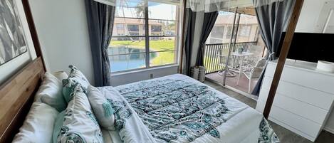 2 bedrooms, iron/ironing board, Internet, bed sheets