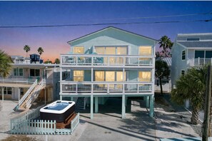 Exterior - Gulfside Cottage w/ Swim Spa on Beach (Treasure Island)