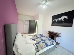 Lejlighed - flere senge - køkken - tårn | 2 soveværelser, strygejern/strygebræt, gratis Wi-Fi