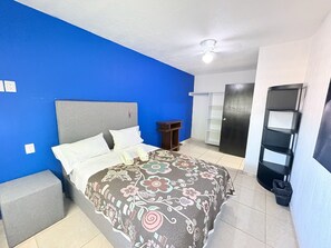 2 slaapkamers, een strijkplank/strijkijzer, gratis wifi