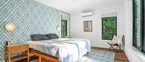 1 dormitorio y ropa de cama