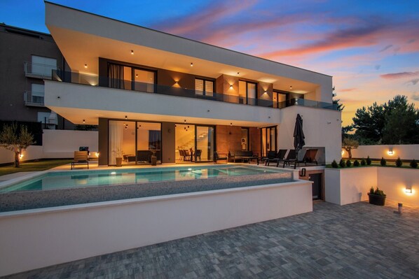 Una piscina climatizada