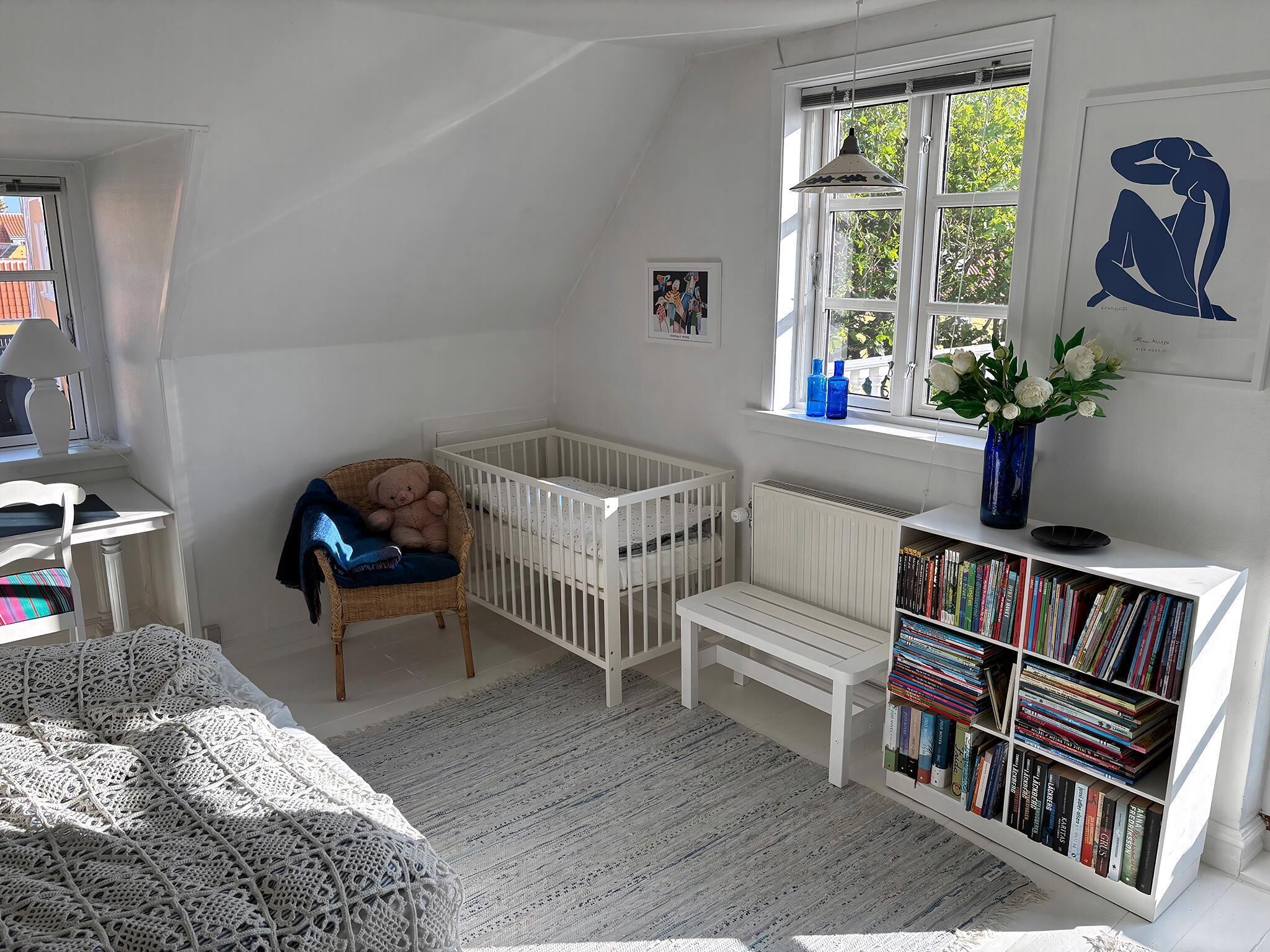 5 habitaciones, tabla de planchar con plancha y wifi gratis 