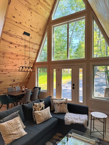 Modern A-Frame Cabin in the Heart of the Shenandoah Valley