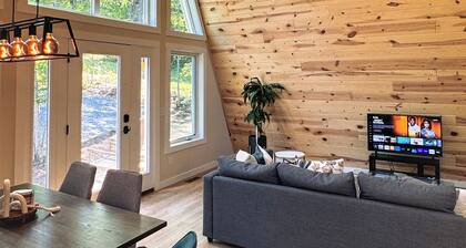 Modern A-Frame Cabin in the Heart of the Shenandoah Valley