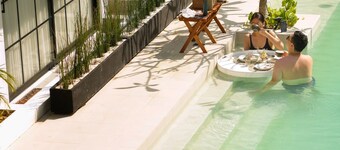 The Poolside Honeymoon Suite by Aginana Villas, our most sought after offering.