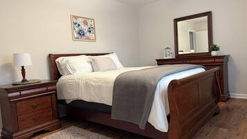 4 bedrooms, iron/ironing board, travel crib, WiFi