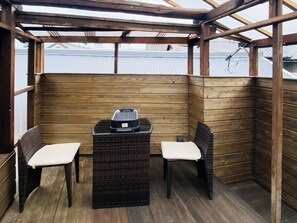 Enceinte de l’hébergement