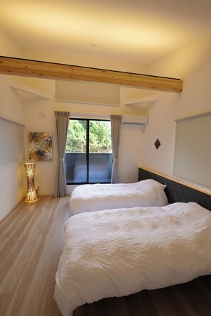 4 bedrooms, desk, iron/ironing board, free WiFi - Barrel sauna outdoor jacuzzi BBQ pet dog allowe / Choseigun Chiba (Choseigun)