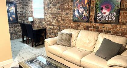Cozy 1-bedroom apartment with WiFi, AC in wonderful Baton Rouge