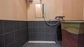 Hair dryer, towels