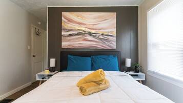 2 quartos, Wi-Fi, roupa de cama