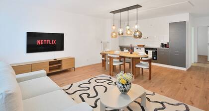 Schönes und geräumiges 2-Zimmer-Apartment in Wuppertal-Mitte mit WLAN und Küche
