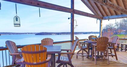 Open 4BR Floor Plan w/ Awesome View of Grand Lake Huge Deck Great for Families