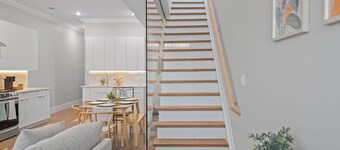 LUX 3BR 2Bath Gem with FREE Parking & Private Rooftop Minutes to NYC!