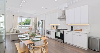 LUX 3BR 2Bath Gem with FREE Parking & Private Rooftop Minutes to NYC!