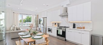 LUX 3BR 2Bath Gem with FREE Parking & Private Rooftop Minutes to NYC!