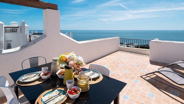 Outdoor dining - Coral Island, Mediterranean Duplex Penthouse (BENALMADENA COSTA)