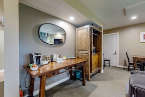 Interior - Ocean/mountain view condo with balcony & lovely location near Moran SP (Eastsound)