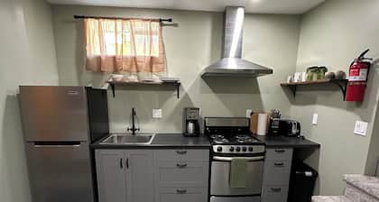 Newly renovated, cozy downtown studio suite
