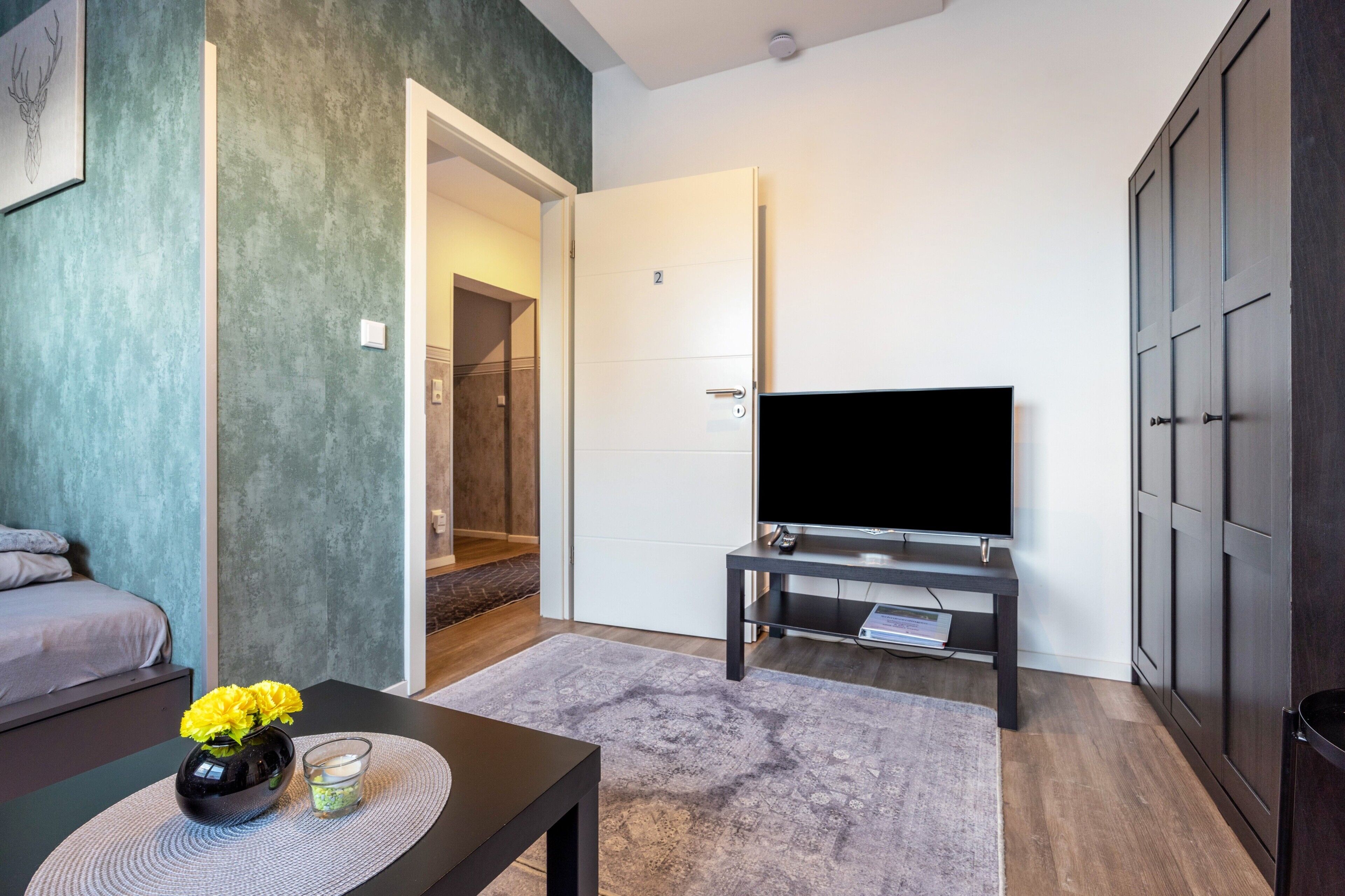 2 camere, ferro/asse da stiro, Wi-Fi gratuito, lenzuola