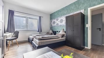 2 soveværelser, strygejern/strygebræt, gratis Wi-Fi, sengetøj