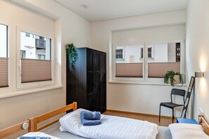 2 camere, Wi-Fi gratuito, lenzuola