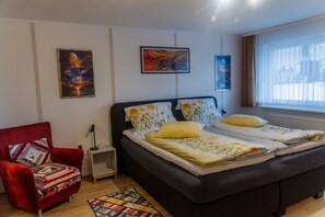 1 bedroom, iron/ironing board, free WiFi, bed sheets