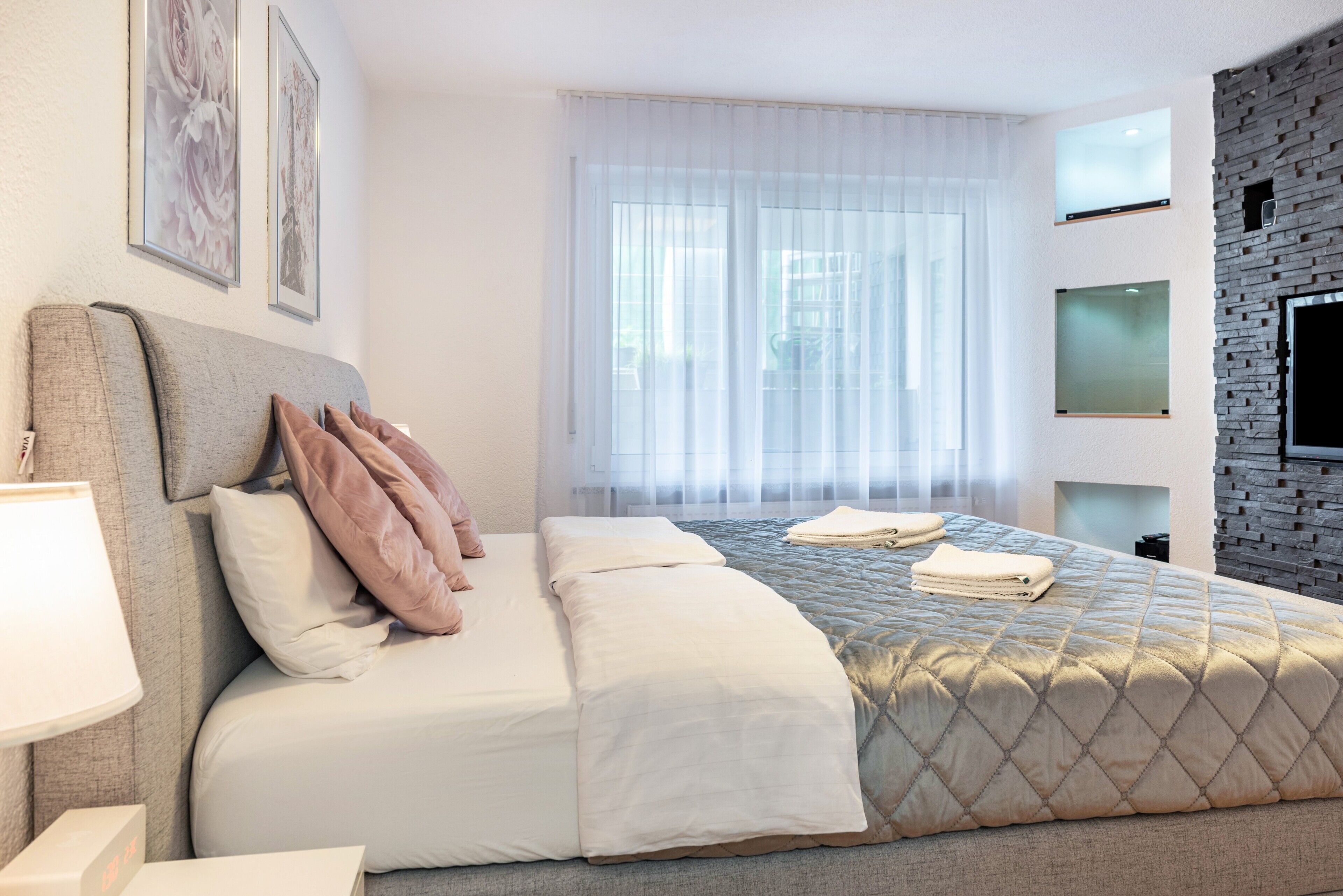 1 Schlafzimmer, kostenloses WLAN, Bettwäsche