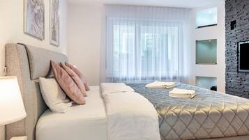 1 Schlafzimmer, kostenloses WLAN, Bettwäsche