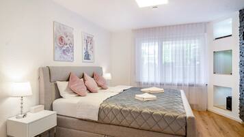 1 Schlafzimmer, kostenloses WLAN, Bettwäsche