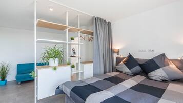 1 Schlafzimmer, Bügeleisen/Bügelbrett, kostenloses WLAN, Bettwäsche