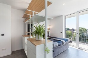 1 chambre, fer et planche à repasser, Wi-Fi gratuit, draps fournis