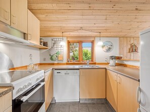 Fridge, microwave, dishwasher, highchair