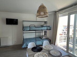 Bed sheets - Studio Rénové à 30 Mètre de la Plage, 300 Mètre du Centre Ville 4 Couchages (Berck sur mer)