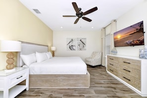 4 bedrooms, in-room safe, iron/ironing board, free WiFi