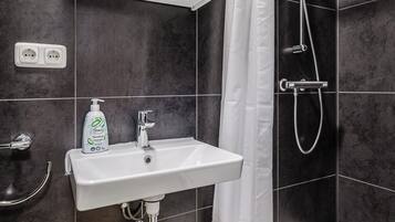 Towels, soap, toilet paper