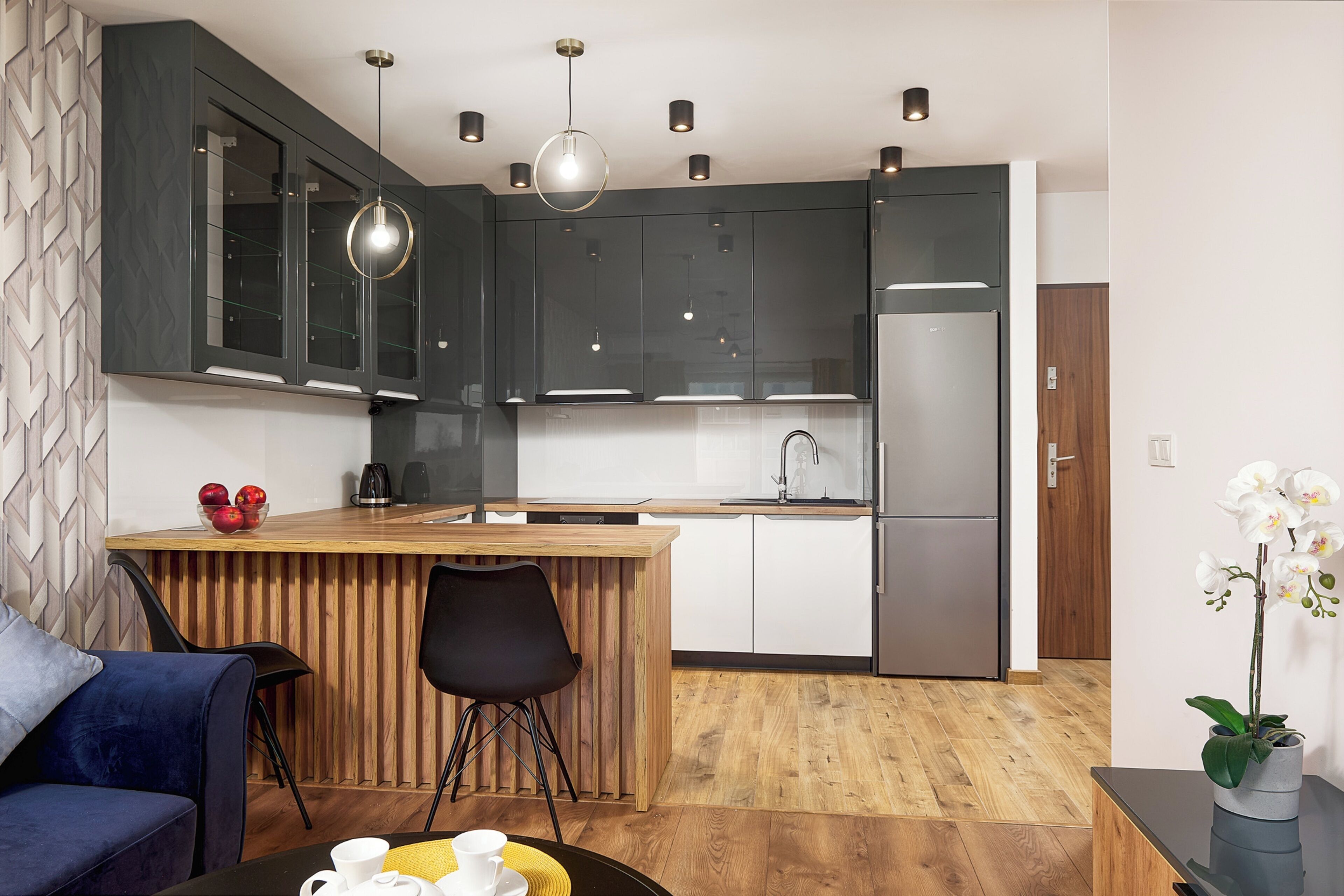 Superior Apartment, Balcony, Courtyard View | Private kitchen