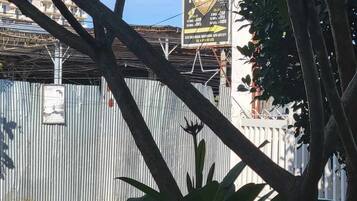 A szálláshely homlokzata