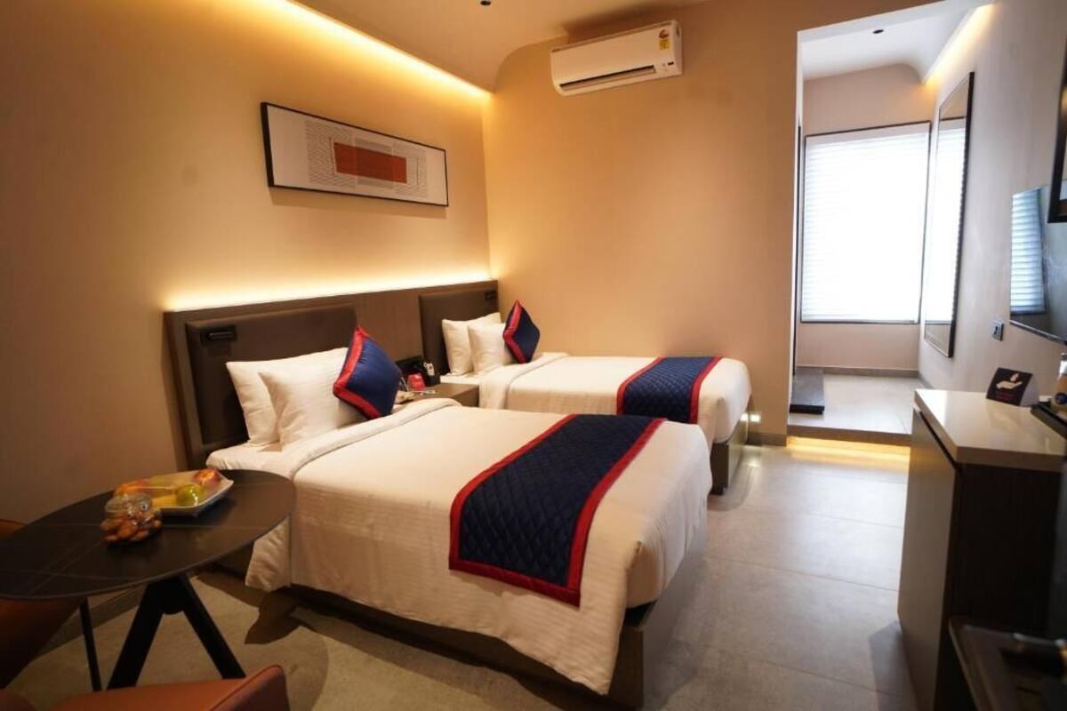 Biancheria da letto di alta qualità, una cassaforte in camera