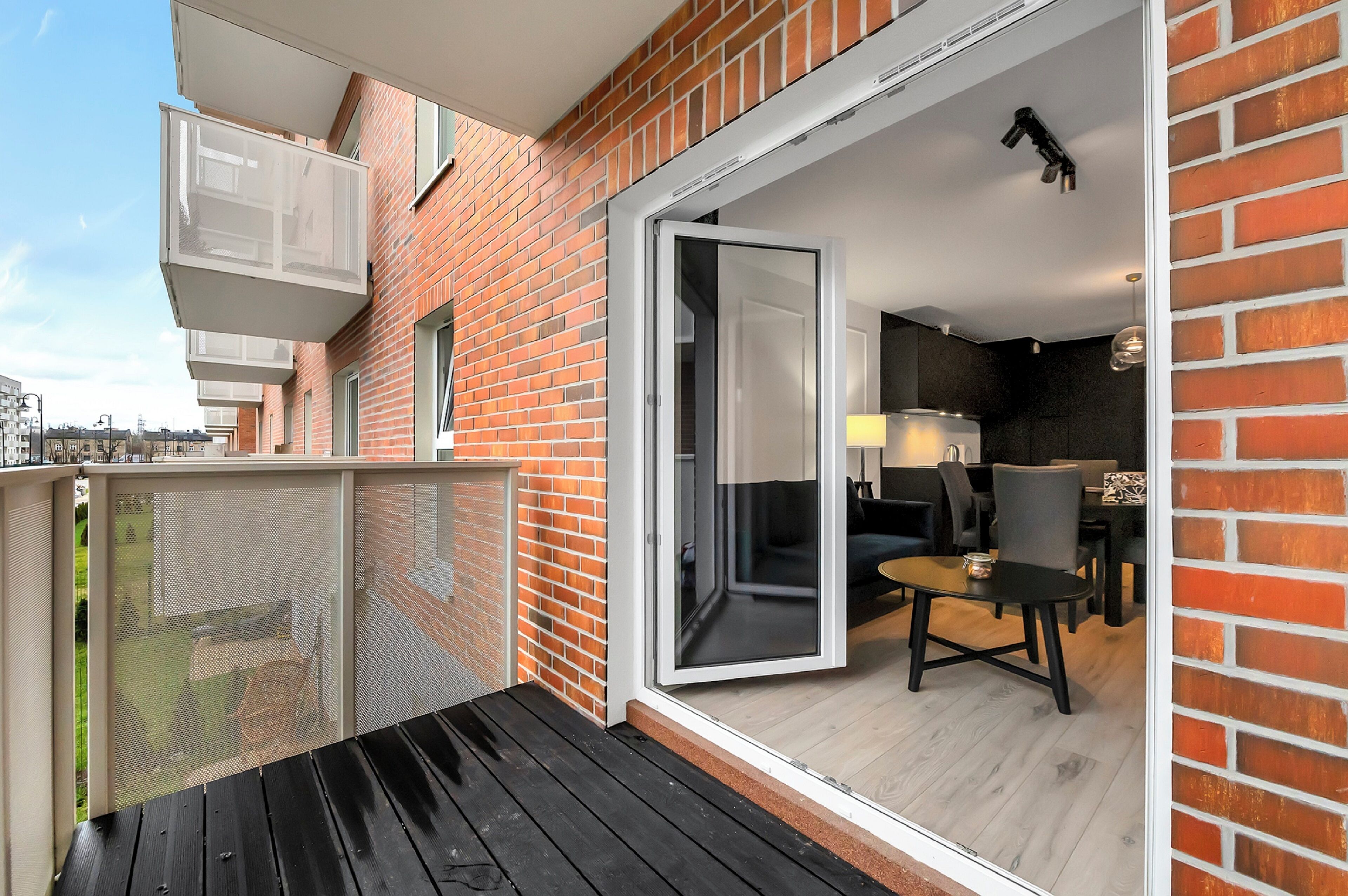 Comfort-íbúð - svalir - útsýni yfir port | Svalir