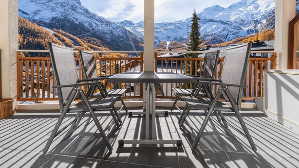 Outdoor dining - Haus Judith - Bonita by Interhome (Saas-Fee)