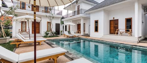 Standard-Doppelzimmer, Poolblick | Ausblick vom Zimmer