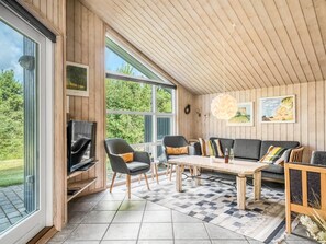 Televisor i llar de foc
