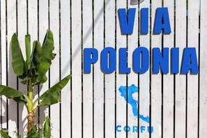 Façade de l’hébergement