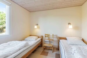 3 slaapkamers, een strijkplank/strijkijzer, gratis wifi